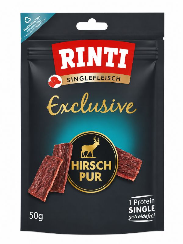 Rinti Exclusive Hirsch pur 50g