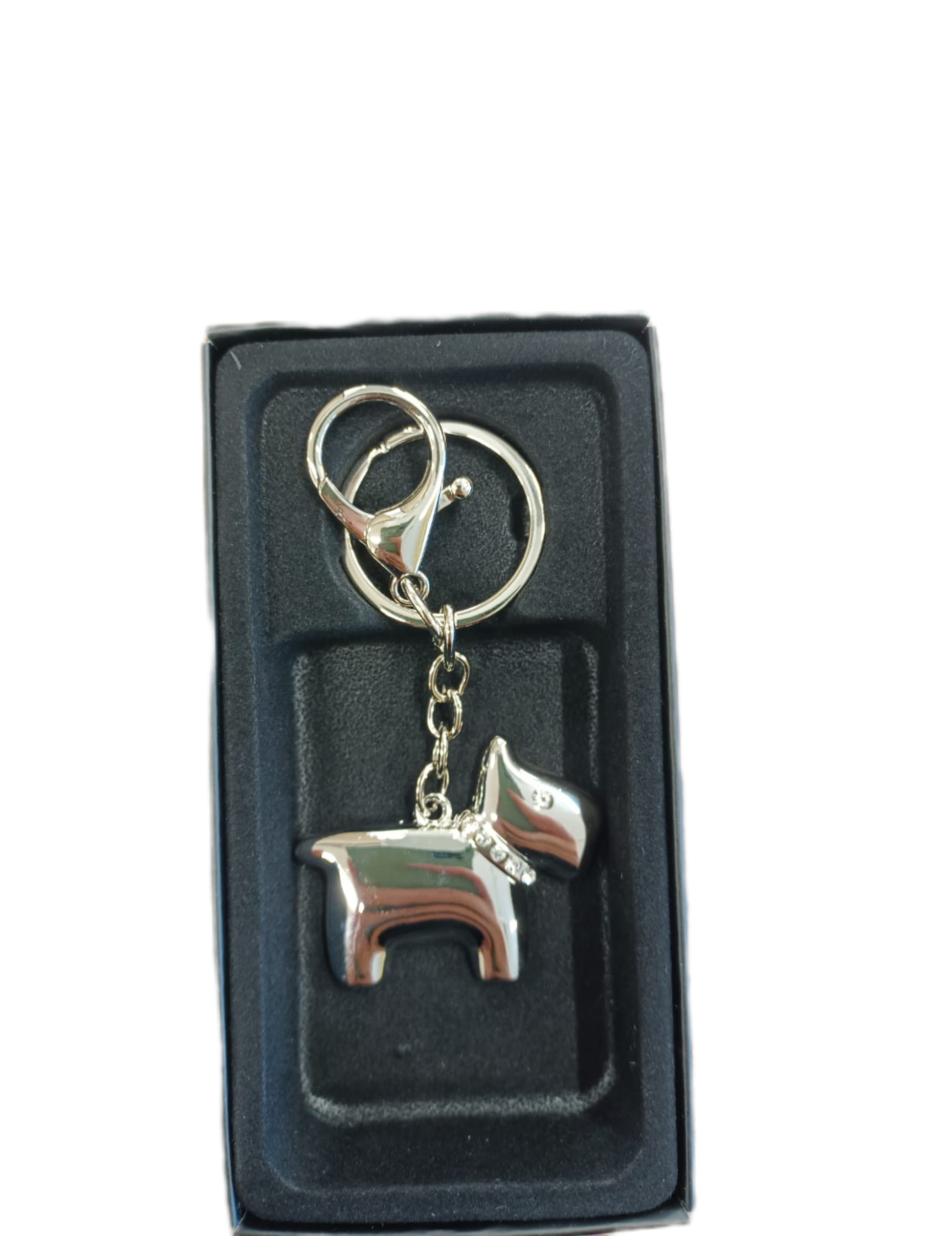 Schlüsselanhänger Hund Metall