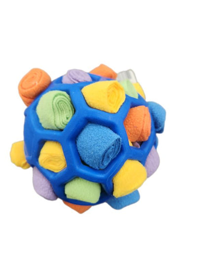 Schnüffelball blau für Hunde und Katzen