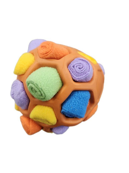 Schnüffelball orange für Hunde und Katzen