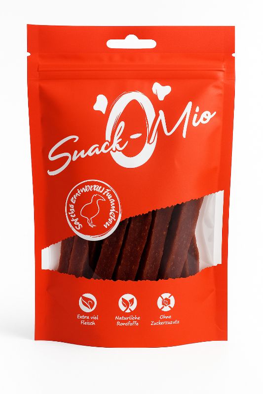 Snack o Mio Entenstreifen Hundesnack