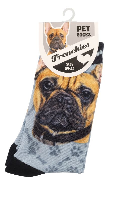 Socken French Bulldog für Menschen