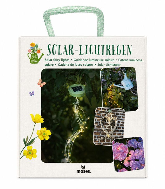 Solar Lichterregen warmweiss