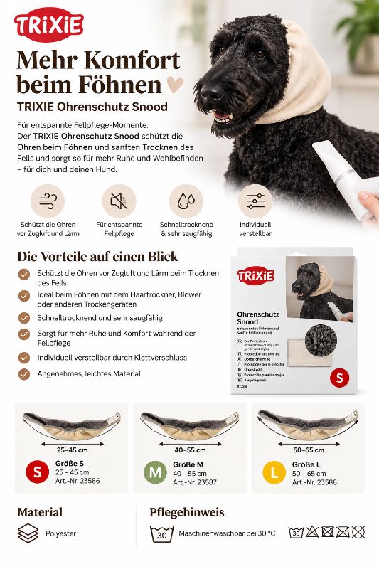 TRIXIE Ohrenschutz Snood