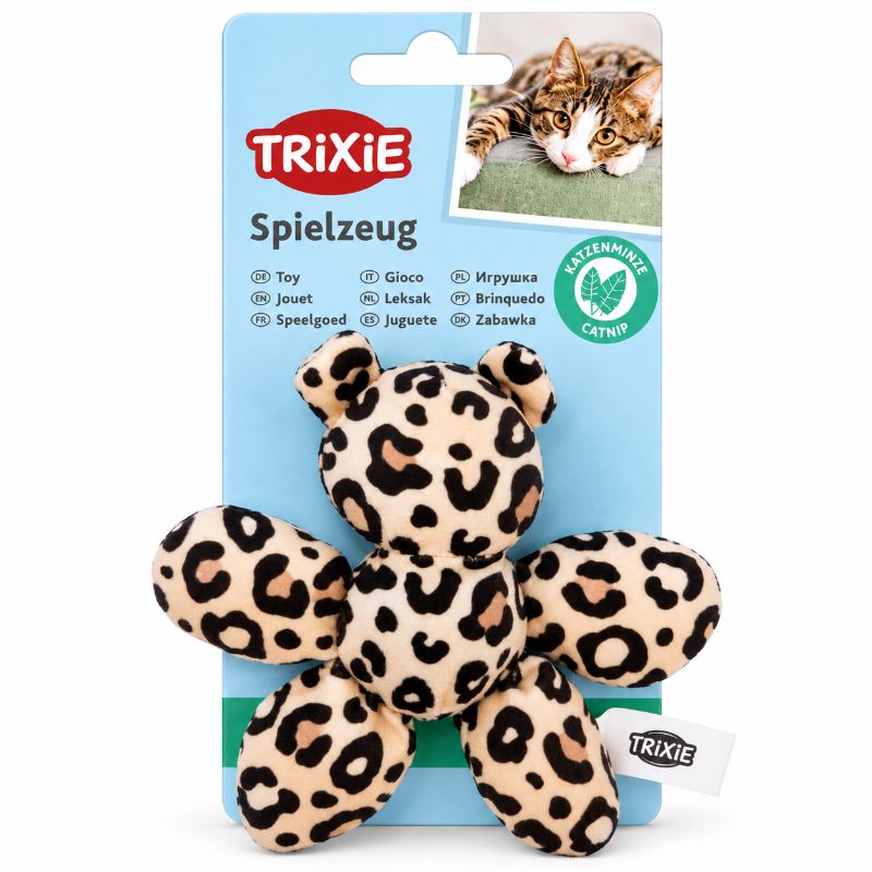 Trixie Bär im Leo Design mit Katzenminze
