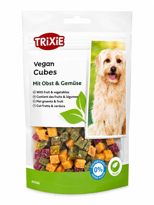 Trixie Vegan Cubes – fruchtig-bunter Snack für Hunde 🐾🌱