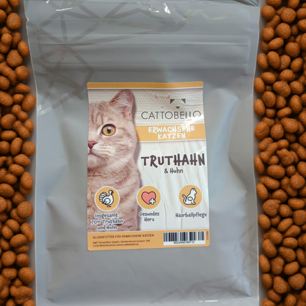 Cattobello Katze Truthahn und Huhn Adult