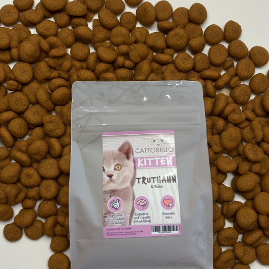 Cattobello Kitten Truthahn und Huhn