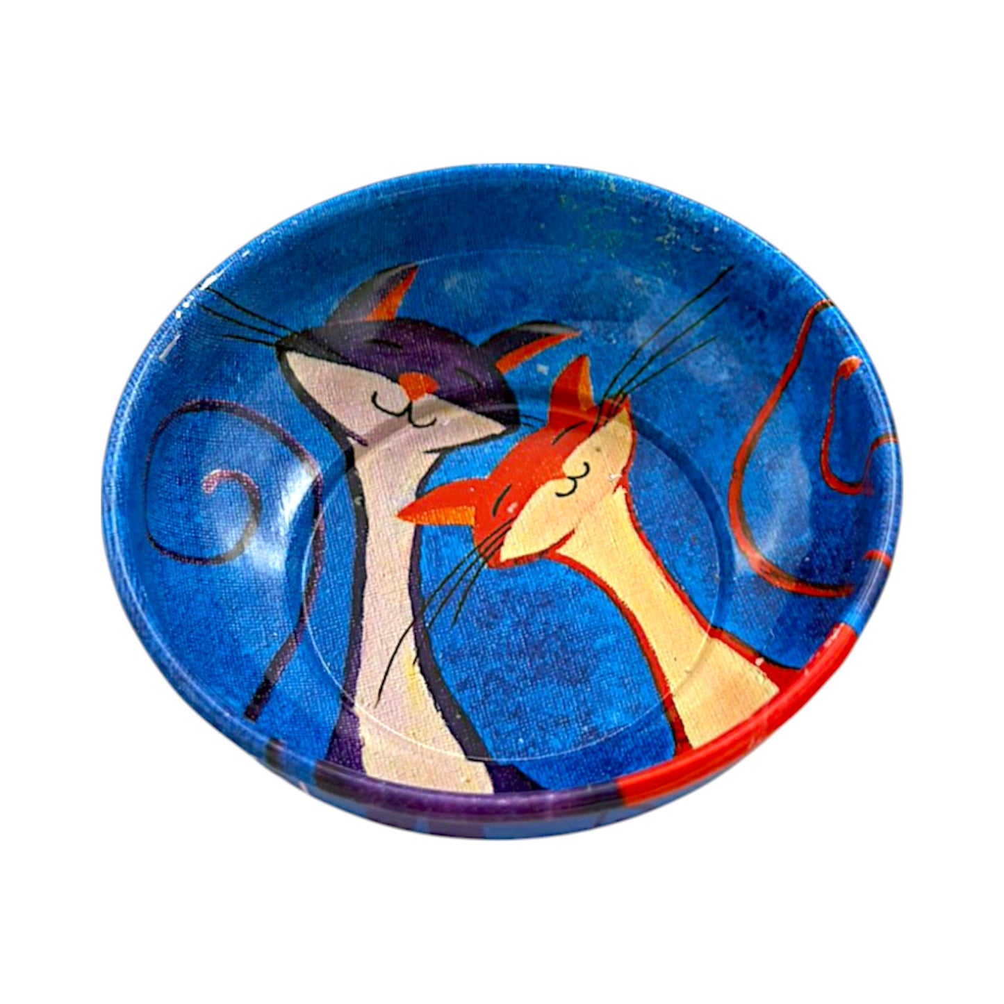 Metall Schüssel - Katze 3 - Klein - 8cm