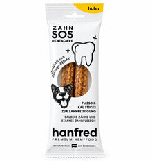 hanfred ZAHN SOS Dentacare – Fleisch-Kau-Stick mit Huhn